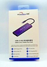 USB C Hub 9 in 1 Multi-Port USB C Docking Station Laptop Adapter. Buy 2 Get 3 picture