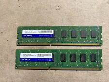 ADATA DIMM Memory RAM Two 4GB 2RX8 PC3-12800U-11 EL64C1C1624Z1 for a toal of 8GB picture
