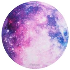 Non Slip Round Galaxy Mouse Pad For Computer PC Gaming, Purple Nebula Space picture