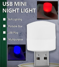 8 Mini USB LED Portable Night Lights 2 Red 4 White 2 Blue FREE GIFT & Shipping picture
