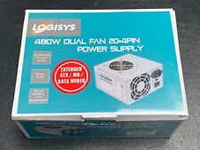 Logisys PS480D2 480w Dual Fan Dual SATA ATX Power Supply picture
