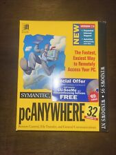 Symantec pcAnywhere32 Version 7.5 for Windows NT and 95, New/Open Box picture
