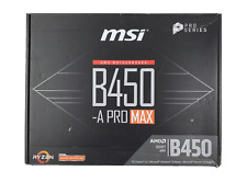 MSI B450-A Pro Max, AM4 AMD Ryzen Motherboard (Please Read) picture