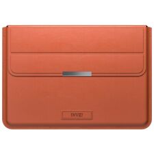 INVZI MacBook Sleeve, Vegan Leather Bag Compatible with 13”/14