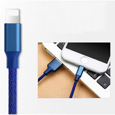 4ft iOS 8Pin USB Fast Charger Charging Cable Cotton Braided For iPhone iPad iPod picture