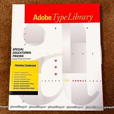 Adobe Type Library Helvetica Condensed Font Graphic Design Vintage Typeface 90's picture