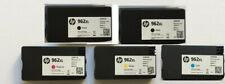 Set of 5 HALF New Genuine HP 962XL BLACK CYN MAG YEL Inkjets 50% 2023-2024 picture