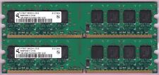 2GB 2x1GB PC2 5300 DDR2-667 QIMONDA HYS64T128020HU-3S-B Desktop Ram Memory Kit picture