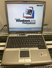 Dell Latitude D610 Vintage Windows 2000 Pro 1.6ghz 512MB Serial Parallel Ports picture
