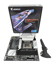GIGABYTE B760M AORUS ELITE AX Intel LGA 1700 Micro ATX  Motherboard FOR PARTS* picture