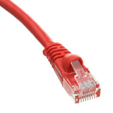 Snagless 10 Foot Cat5e Red Network Ethernet Patch Cable picture