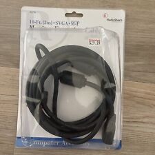 Radio Shack Monitor Extension Cable - 10 Ft. (3m) SVGA M-F - BRAND NEW picture