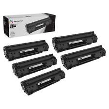LD Products Compatible Replacement for HP 36A Black Toner Cartridge 5-Pack picture