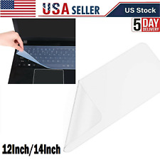 Keyboard Transparent Cover Universal Silicone Protector Skin For Laptop Notebook picture