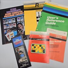 Texas Instruments TI 99/4A Computer User's Reference Guide Beginner's Basic Lot picture