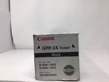 Genuine Canon GPR-24 Black Toner 1872B003(AA) Cosmetic Damage See Picture  New / picture