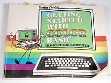 Vintage Radio Shack Getting Started with Color BASIC TRS-80 COCO  ST534B5 picture