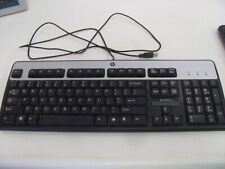 HP KU-0316 Black/Silver USB Wired 104-Key Layout Keyboard picture