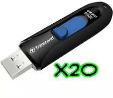 20x (Pcs) Transcend 32GB JetFlash USB3.0 Flash Drive up to 90MB/sec.  picture