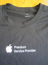 APPLE Premium Service Provider T-SHIRT Large Black Macintosh Repair iPod Battery picture