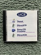 Vintage LaCie CD Software Disc for Windows and Macintosh with Instructions picture