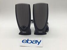 Dell A215 Multimedia 2 Channel Computer Speakers [ NO POWER SUPPLY ] FREE S/H picture