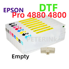 8 Empty Refillable Ink Cartridge kit for Stylus Pro 4880 4800 Printer for DTF picture