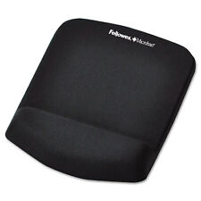 Fellowes PlushTouch Mouse Pad with Wrist Rest Foam Black 7 1/4 x 9-3/8 9252001 picture