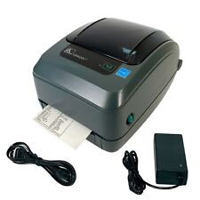 Zebra GX420T Thermal Transfer Barcode Label Printer USB Serial Parallel TESTED picture