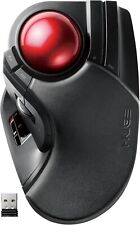 ELECOM M-HT1DR M-HT1DRXBK Black Trackball Mouse Wireless 8 Button New QD picture