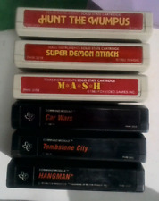 6 Texas Instruments Home Computer Games HUNT THE WUMPUS Mash SUPER DEMON ATTACK picture