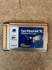 3COM 3C575-TX FAST ETHERLINK XL CARDBUS PC CARD 10/100BASE-TX N3-4(4) picture