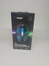 U Youse GAMING WIRED MOUSE/  COLOR CHANGING LED NEW  picture