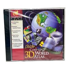 Deluxe Compton's 3D World Atlas PC CD-ROM Software picture