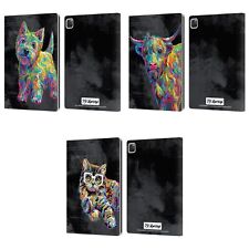 OFFICIAL P.D. MORENO ANIMALS II LEATHER BOOK WALLET CASE COVER FOR APPLE iPAD picture