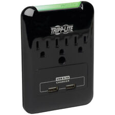 Tripp Lite Protect It 3-Outlet Surge Protector w/ 2 USB Ports, 540 Joules picture