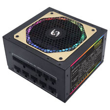 850W Power Supply Gaming Computer PC PSU Low Noise Fan LED RGB ATX Fully Modular picture