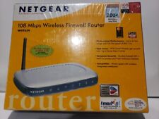 Netgear WGT624 108 Mbps 4-Port 10/100 Wireless G Router (WGT624v2) Sealed  picture