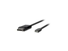 BELKIN B2B103-06-BLK 6 ft. USB-C to DisplayPort Cable Male to Male picture