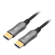SIIG Fiber Optic HDMI 2.0 4K Cable HDCP 2.2, 18Gbps, 4:4:4 200ft (CB-H21311-S1) picture