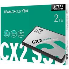 Teamgroup Cx2 SSD 2tb 2000gb 2,5 