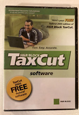 2005 H&R Block Tax Cut Software BRAND NEW FACTORY SEALED picture