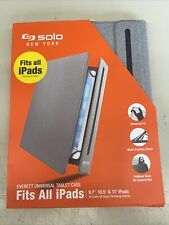 Solo New York Everett Universal Tablet Case fits all iPads 9.7