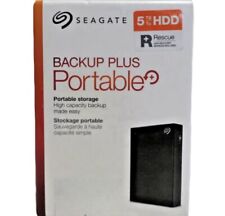 NEW SEAGATE Portable Backup Plus 5TB Hard Drive Black STHP5000400 ps5 picture