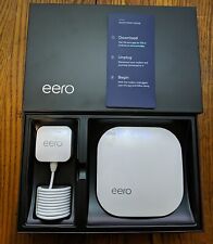 1 eero B010201 Pro Mesh Wi-Fi System 2nd Generation White 1 Unit Open Box picture