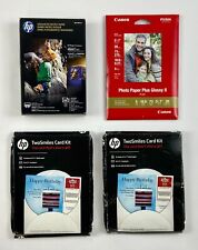 Canon/ HP Photo Paper Glossy 4 x 6 inch and 5 x 7 inch Set of 4 picture