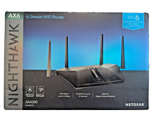 OPEN BOX NETGEAR Nighthawk AX6 6-Stream AX4300 Wi-Fi Router RAX45-100NAS picture