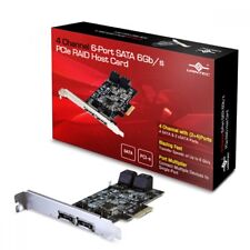 Vantec 4 Channel 6-Port SATA 6Gb/s PCIe RAID Host Card picture