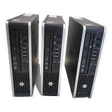 Lot of 3 - HP Compaq Elite 8300 USDT i5-3470s 2.90 GHz 4GB Ultra-Slim Desktop PC picture