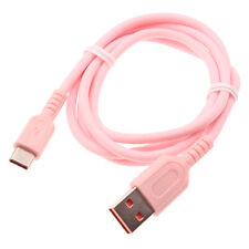 3FT USB-C CABLE PINK CHARGER CORD POWER WIRE TYPE-C FAST for PHONES & TABLETS picture